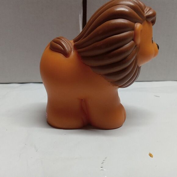 Vtg Lion Little People Kids Toy Fisher Price Mattel 2002 - Picture 4 of 5